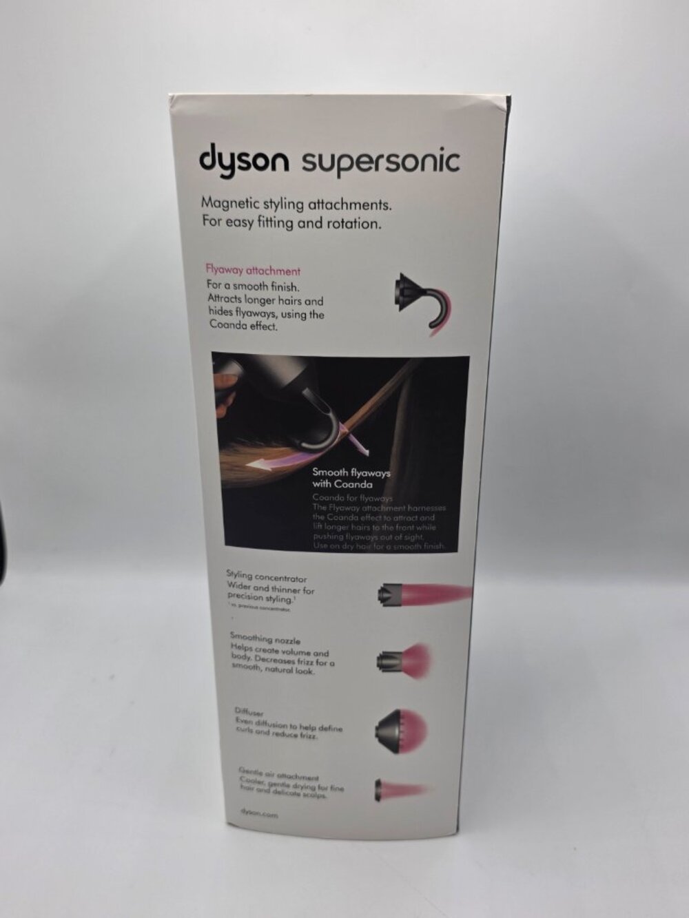 New, Open Box - Dyson Supersonic Hair Dryer with 5 attachments - Picture 7 of 16